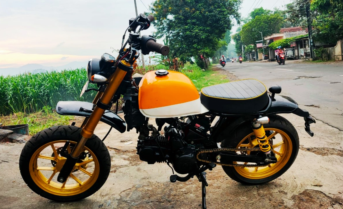 Honda Legenda 1995 Tulungagung Retropolis Monkey King Beraksi