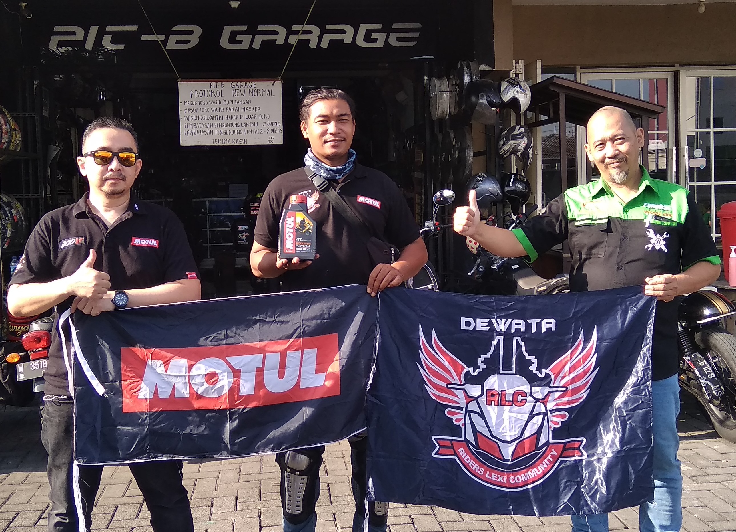 Aris RLC dijamu langsung dedengkot Pit-B Garage-Joe Dhemits