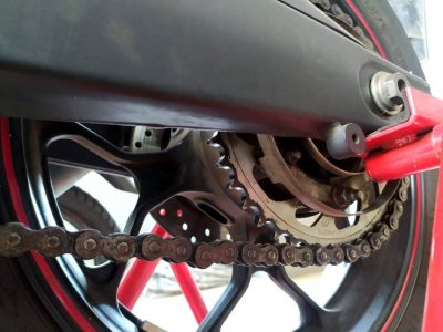 Yamaha STSJ : AGAR TAK MEREPOTKAN, CEK KONDISI RANTAI MOTOR SAMPEYAN