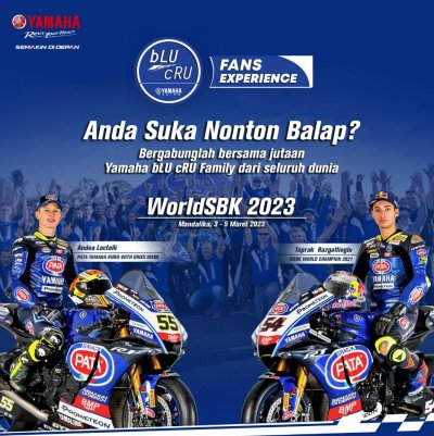 HADIRKAN PENGALAMAN BERHARGA, YAMAHA HADIRKAN BLU CRU FANS EXPERIENCE