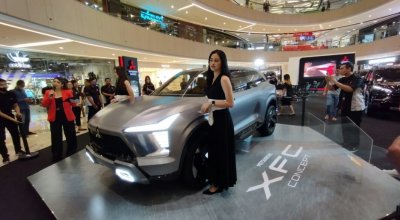 Mitsubishi XFC Concept. Resmi diperkenalkan ke public Surabaya &amp; mendapat sambutan antusias penggemar SUV.