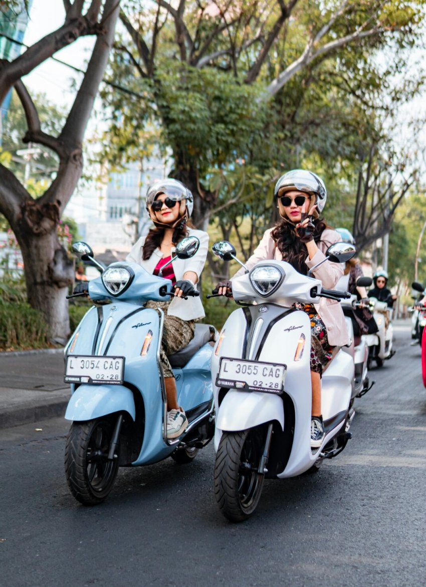 PESONA RIDING BERSAMA CLASSY YAMAHA, TINGKATKAN KEPERCAYAAN DIRI KALANGAN FEMININ METROPOLIS