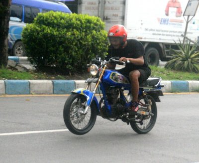 Honda GL Max, Surabaya : OBSESI BANGUN GL 300 &amp; BERKONTRIBUSI RAMAIKAN TEMA HEREX