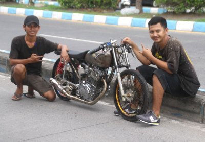 Amin &amp; Sahex RAT Motorsport, Sidoarjo. Siap menyambut musim kompetisi old &amp; new drag bike 2020-2021 dengan sport 4 tak FFA.