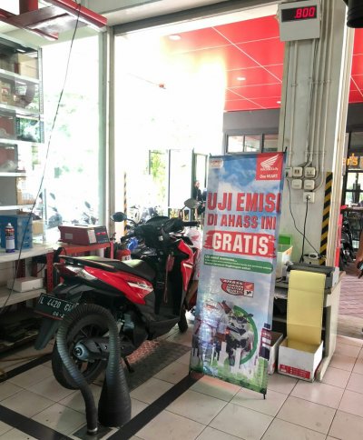 Sudahkah Motor di Cek Emisi ? Ini Manfaatnya Untuk Motor dan Laingkungan