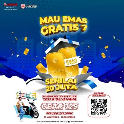 YAMAHA STSJ BAGI BAGI EMAS