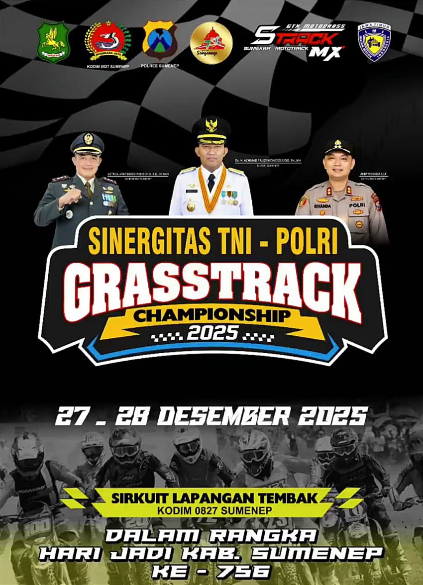 Preview -Sinergitas TNI Polri MX GTX Championship 2025, Sumenep : PIKAT REGENERASI MX GTX MADURA, BENARKAH AKAN DIJUBELI TRACKER CROSSER NASIONAL ?