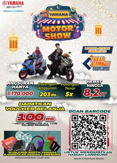 Yamaha STSJ Hadir di Kampung Ramadhan JTV 2025, Berikan Promo Spesial Untuk Konsumen