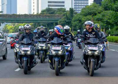 Gathering Team AEROX Guncang Jakarta, Dimeriahkan Kontes Modifikasi &amp; Night Ride, Di Rangkaian Perayaan Hari Kemerdekaan Indonesia