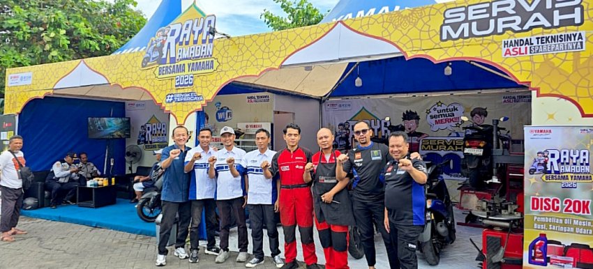 Yamaha STSJ : SIAPKAN BENGKEL SIAGA & POS JAGA LEBARAN 2026, DEMI KENYAMANAN KONSUMEN SETIA YAMAHA SAAT MUDIK