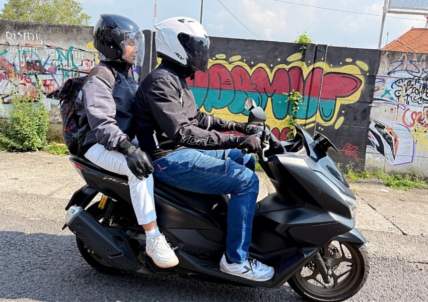 #Cari_Aman Saat Berkendara Mudik Lebaran Bersama Keluarga