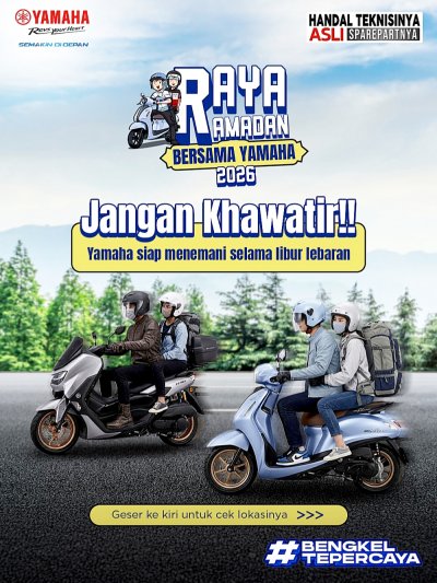 Yamaha PT. STSJ : SIAPKAN LAYANAN KOMPLIT BENGKEL SIAGA, BENGKEL JAGA &amp; POS JAGA YAMAHA, SIAP MENGAWAL MOMENTUM MUDIK LEBARAN 2026