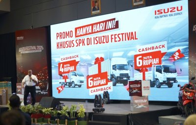 Isuzu Festival 2025 Manjakan Pelanggan dengan Cashback dan Paket Ekstra Purna Jual