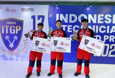 YAMAHA STSJ MERAIH PERINGKAT KEDUA DI INDONESIA TECHNICIAN GRAND PRIX 2023