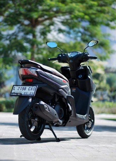 Yamaha Gear Ultima 125 Hybrid : DESAIN BODI TERBARU BERAKSEN GARNISH, TAMPIL MAKIN TANGGUH