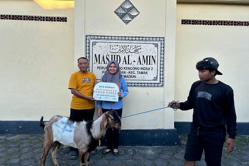 MPM Honda Jatim Konsisten Berbagi Hewan Kurban, Perkuat Semangat Kebersamaan di Hari Raya Idul Adha