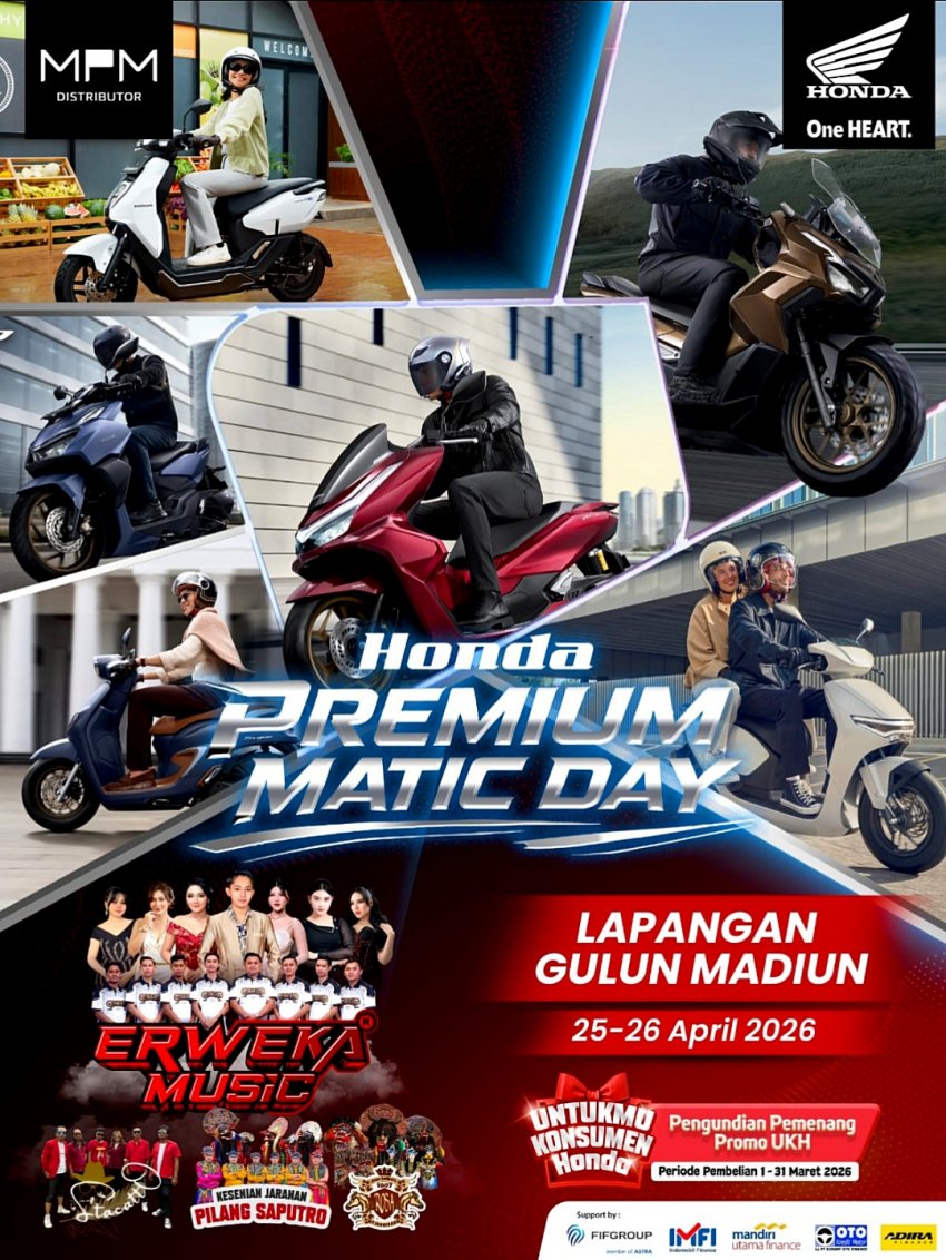 Siap Digelar ! Honda Premium Matic Day Hadir Semarakkan Madiun