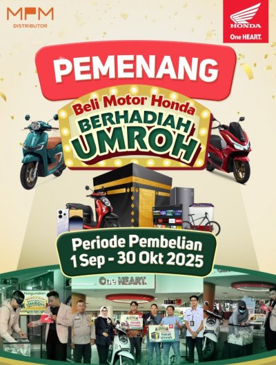 Pemenang Hadiah Umroh Resmi Diumumkan, Masih Ada Kesempatan Menang di Periode Berikutnya