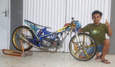 Adit Coco Wijaya Fanterra Racing Team, Kediri. Siap menyambut musim kompetisi 2021, dengan membawa korekan &amp; racikan knalpot  Fanterra terbaru.