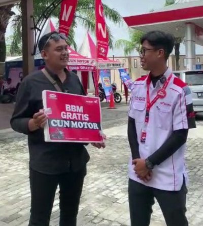 Cun Motor Group : BAGI-BAGI 1000 LITER BBM, UNTUK 1000 KONSUMEN