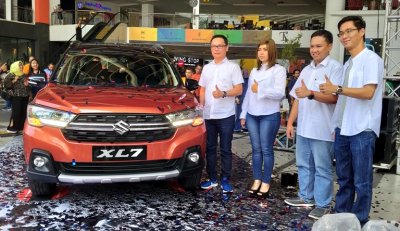 Peluncuran Suzuki XL7, Surabaya. Paling ditunggu keluarga milenial Surabaya, untuk memenuhi life style ber-traveling saat wekend.