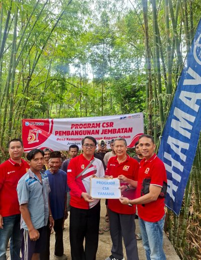 Basra Corp, Holding Yamaha STSJ, Rampungkan Program CSR Pendidikan 2025 : SALURKAN BANTUAN KE 10 SD &amp; PERBAIKI JEMBATAN DI PELOSOK JEMBER