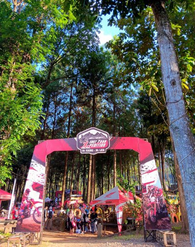 CRF Day 2023 : 200 RIDERS PENGGEMAR SPORT TRAIL, SIAP TRABAS BEDAH TREK KAWASAN RAUNG