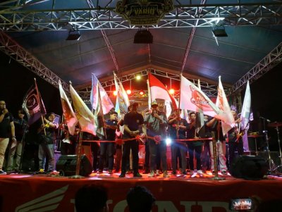 MPM Honda Jatim : JAMNAS PVN 8 SURABAYA, DIHADIRI 1500 BIKERS VARIO NUSANTARA