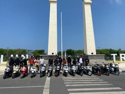 Scoopy Velocreativity Sampang: Inspirasi Gaya, Modifikasi dan Kebersamaan Pecinta Skutik Fashion
