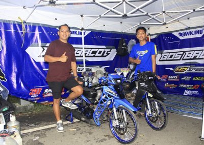 Boss Enda Owner - Boss Bacot Racing Team, Pamekasan : PENDOBRAK KELAS AG STYLE, KATROL POPULARITAS DRAG BIKE PAMEKASAN SEJAJAR ROAD RACE !