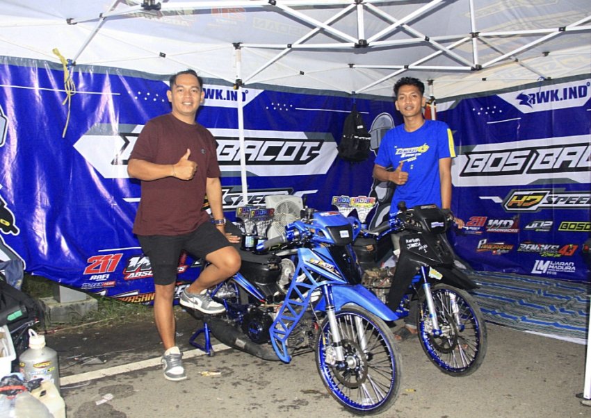 Boss Enda Owner - Boss Bacot Racing Team, Pamekasan : PENDOBRAK KELAS AG STYLE, KATROL POPULARITAS DRAG BIKE PAMEKASAN SEJAJAR ROAD RACE !