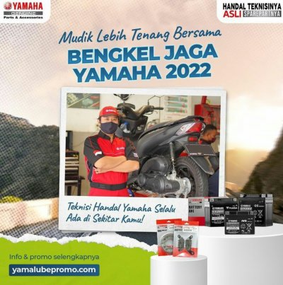 YAMAHA STSJ SIAPKAN BENGKEL JAGA BAGI PARA PEMUDIK DI JAWA TIMUR