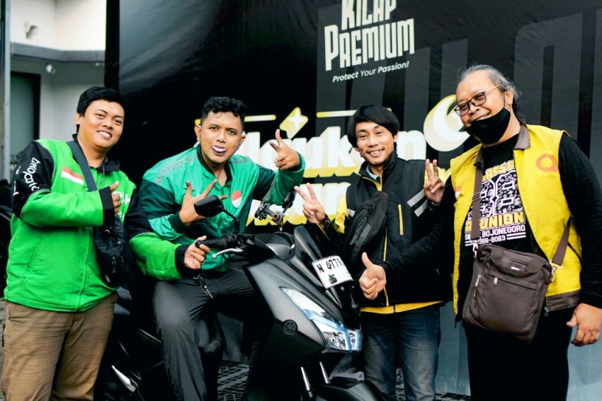 Peduli Performa Driver Online, Kilap Premium Glowingkan Motor Driver Online