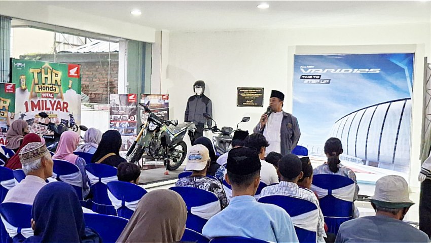 MPM Honda Jatim Hadirkan Kebahagiaan Lewat Program “MPM Berbagi” Sambut Ramadhan