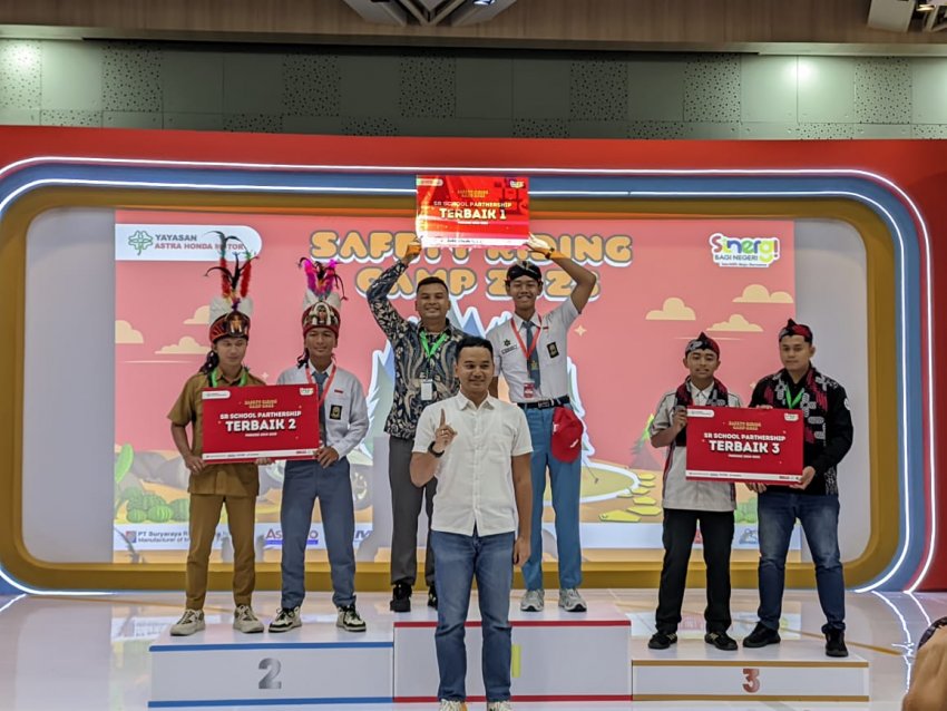 Perwakilan MPM Honda Jatim Torehkan Prestasi di Ajang Safety Riding Camp Nasional 2025