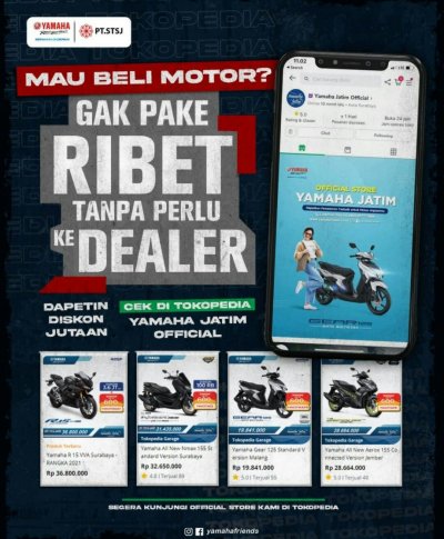 Yamaha STSJ : BELI MOTOR SEMAKIN GAMPANG &amp; PRAKTIS