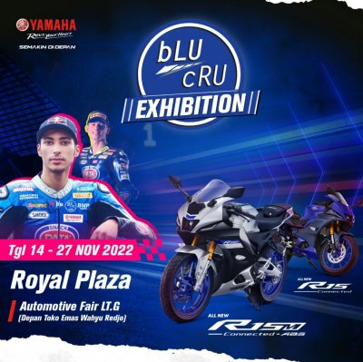 Yamaha STSJ : GELAR BLU CRU EXHIBITION DI ROYAL PLAZA