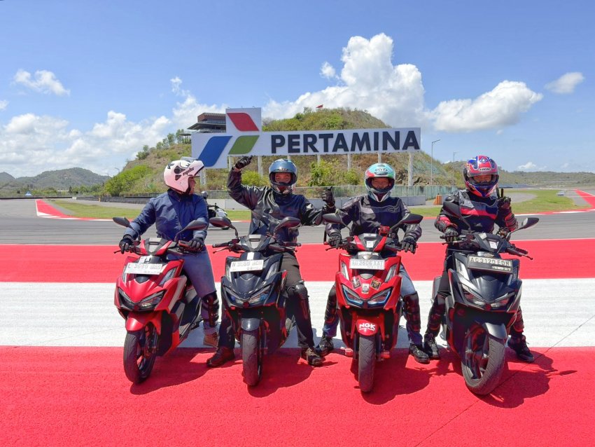 Bikers Honda Community Jatim Rasakan Sensasi Honda Track Day 2025 di Mandalika