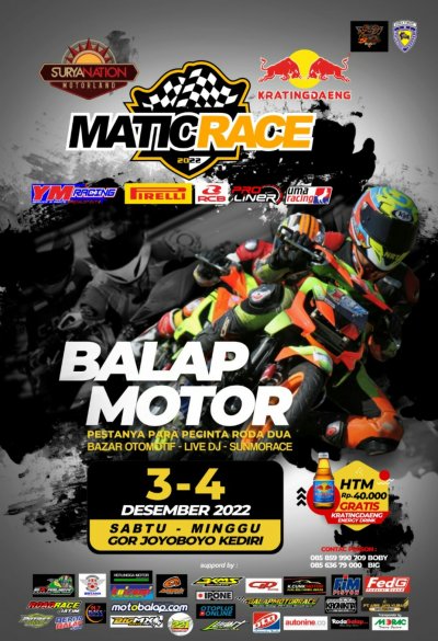 Preview - Matic Race Openchampionship 2022, Kediri : TERUS DINAMIS, OPTIMIS RIDER TERSENYUM MANIS
