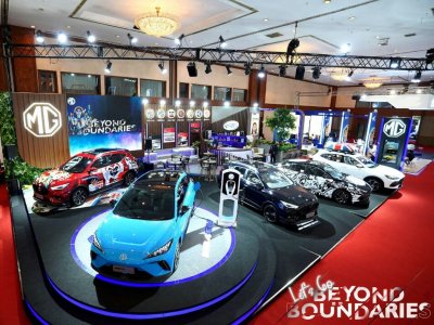 MG memenangkan kembali gelar Favorite Booth di GJAW 2023.