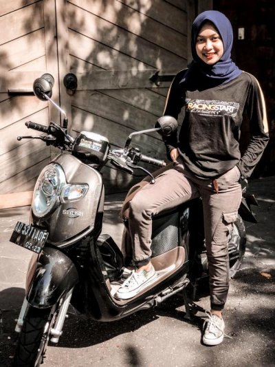 Kingland ATX 12&quot;. Menjadi primadona Chaca rider drag bike srikandi &amp; emaja milenial lain penghobi touring life style.