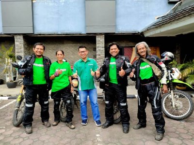 Jelajah Kebangsaan Wartawan PWI : MESKIPUN DIGODA CUACA, TETAP RINGAN DILALUI KINGLAND TIRE &amp; KAWASAKI, MENUJU PALEMBANG
