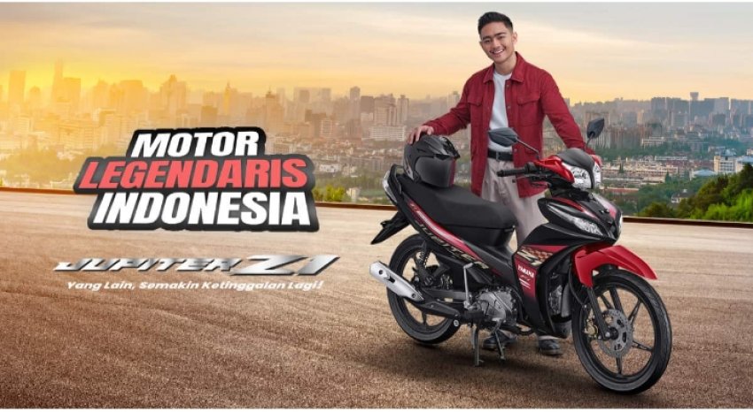 Bawa Perubahan Segar, Motor Legendaris Yamaha Jupiter Z1 Tampil dengan Warna & Grafis Baru