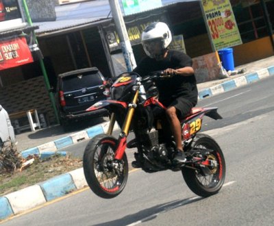 Honda CRF 150L, Sidoarjo : THE REAL SUPERMOTO BY RAT MOTORSPORT