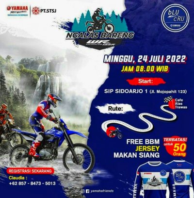 ATAS ASPIRASI WR 155R MANIA, YAMAHA STSJ KEMBALI AJAK KONSUMEN NGALAS BARENG WR 155R