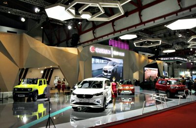 USUNG TEMA NEW GENERATION OF URBAN MOBILITY, SUZUKI PAMERKAN MOBIL BARU HINGGA SIMULASI ECO-DRIVING DI IIMS 2023