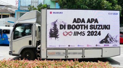 SAMBUT IIMS 2024, SUZUKI ROAD SHOW CARAVAN TOUR DI JAKARTA