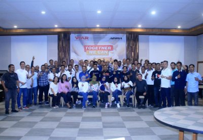 Gathering PT. Triangle Motorindo &amp; Adira Finance. Berlangsung setiap tahun, sebagai bentuk hubungan yang harmonis &amp; terus memacu market share Viar di 2020.