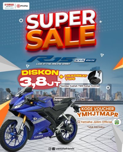 SUPER SALE YAMAHA JATIM, BURUAN CEK SEKARANG, BANYAK UNTUNGNYA !