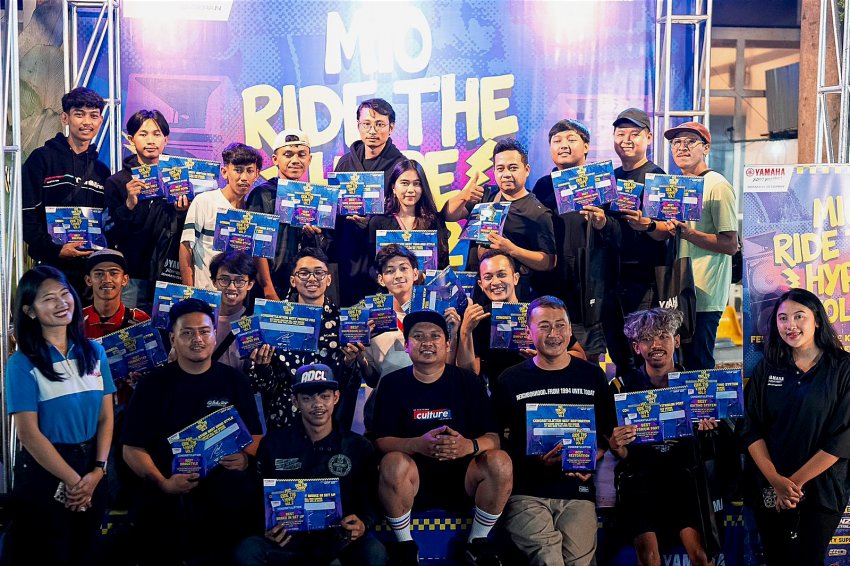 Mio Ride The Hype Vol.2 : AJANG PEMBUKTIAN KREATIVITAS PENGENDARA SETIA MIO LINTAS GENERASI